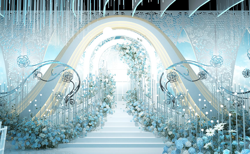 长葛釡香烙馍村水晶厅效果展示